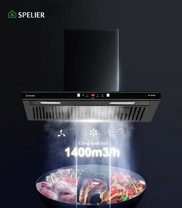 Máy hút mùi Spelier SP 109MC 5 may hut mui spelier sp 109mc 1