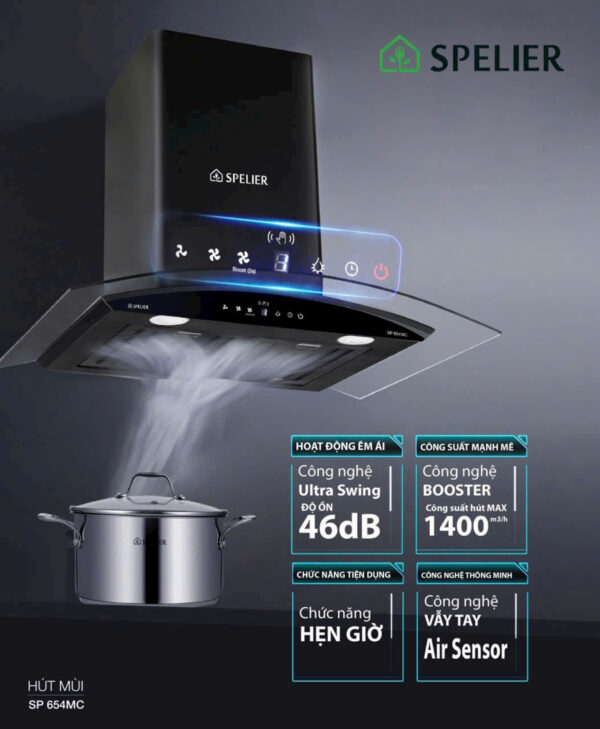 may hut mui spelier sp 654mc 1 1