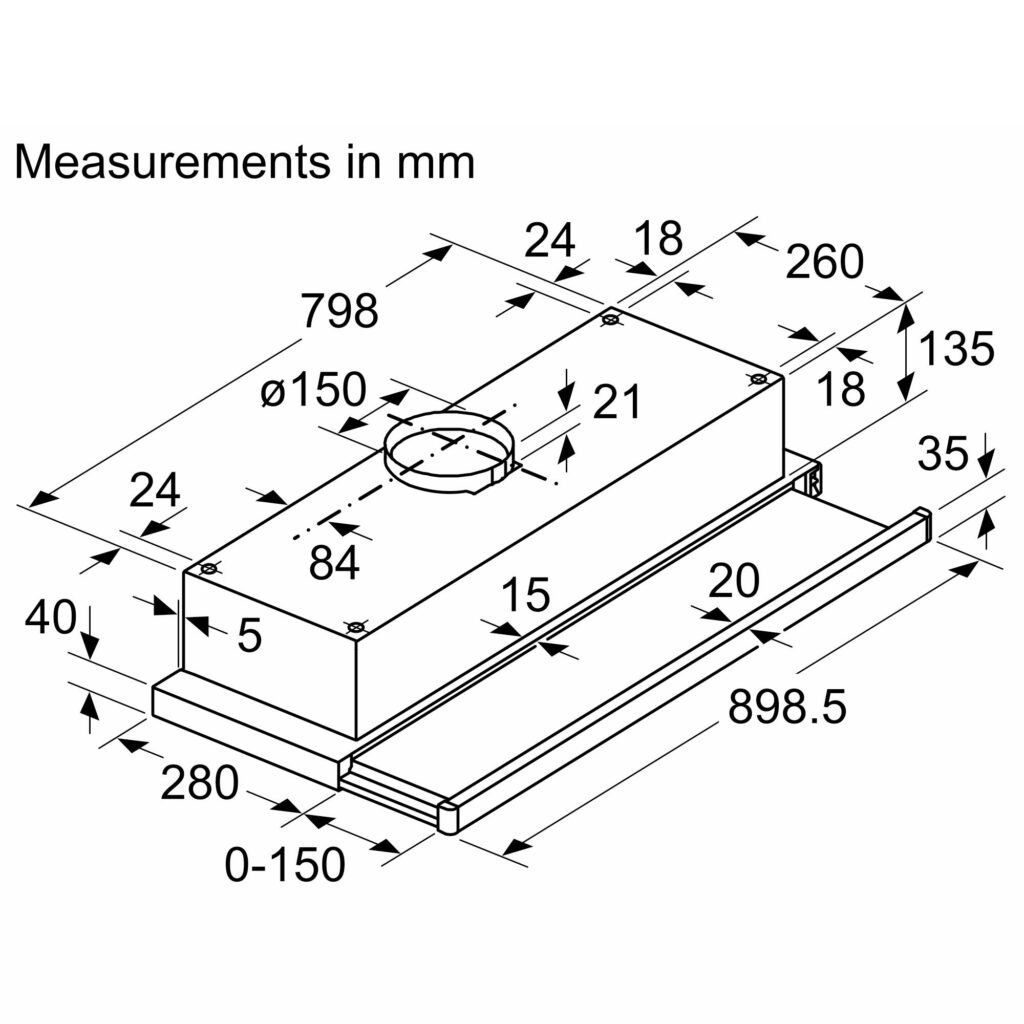 Máy hút mùi Bosch DFT93CA61B 9 61b.1